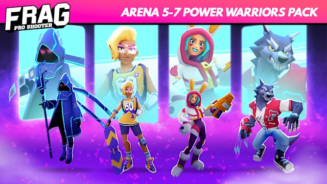 FRAG: Arena 5-7 Power Warriors Pack