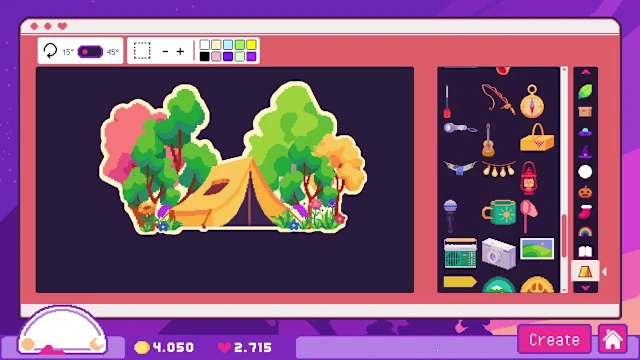 Sticky Business: Camp Zinnias screenshot 0