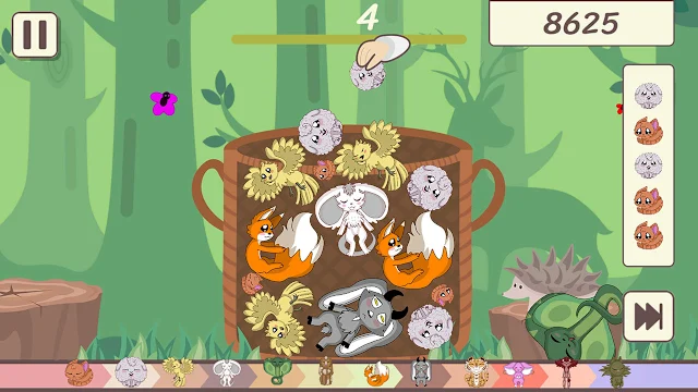 Kawaii Animals - Skin Set - Land of Mushrooms screenshot 0