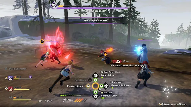 Bonus Scenario: "FAIRY TAIL Hot Springs" screenshot 2