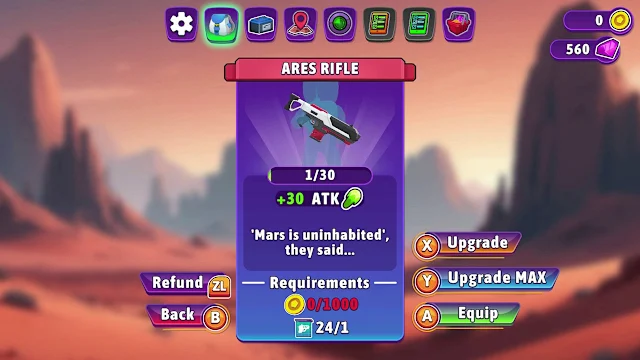 Mars Survivor: Red Rifle screenshot 2