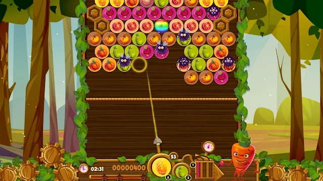 Vege Bubble Shoot: Harvest Havoc #1 screenshot 2