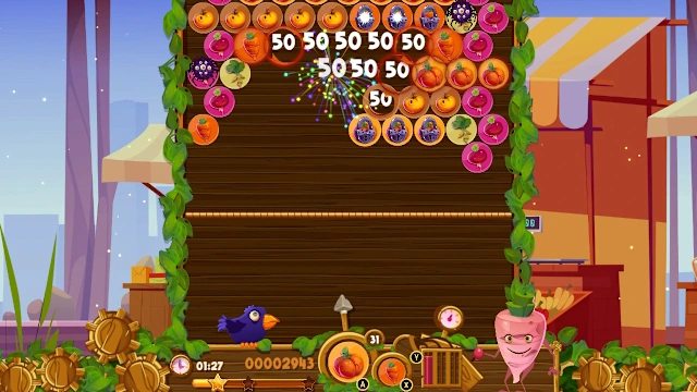 Vege Bubble Shoot: Harvest Havoc #4 screenshot 2