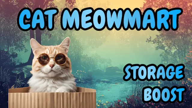 Cat MeowMart: Storage Bonus