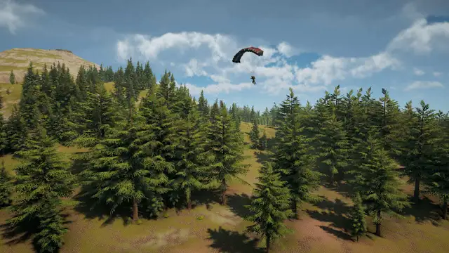 Sky Diving: Backpack Customization screenshot 1