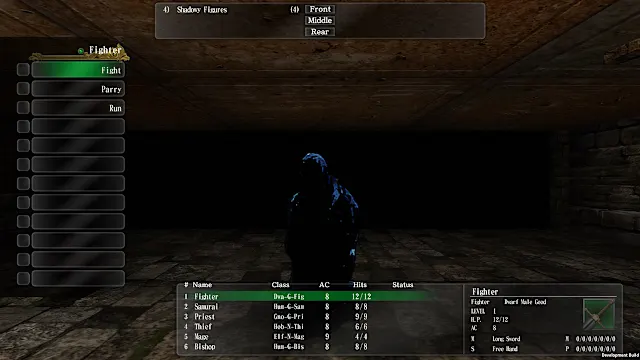 Wizardry: The Five Ordeals - Scenario "Prisoners of the Battles" screenshot 2