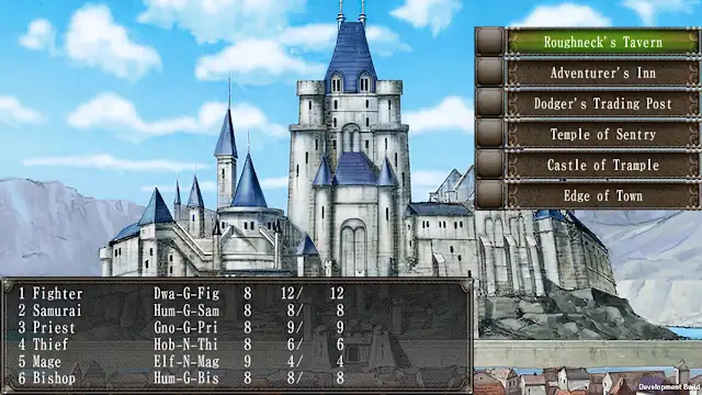 Wizardry: The Five Ordeals - Scenario "Prisoners of the Battles" screenshot 0