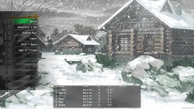 Wizardry: The Five Ordeals - Scenario "The Absence of Misericordia" screenshot 0