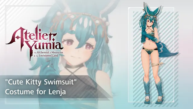"Cute Kitty Swimsuit" Costume for Lenja