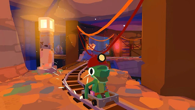 Lil Gator Game: In the Dark screenshot 1