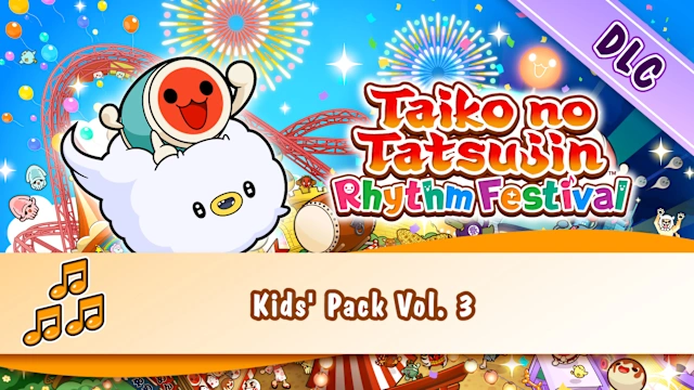 Taiko no Tatsujin: Rhythm Festival - Kids' Pack Vol. 3