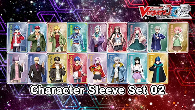 Cardfight!! Vanguard DD 2:Character Sleeve Set 02