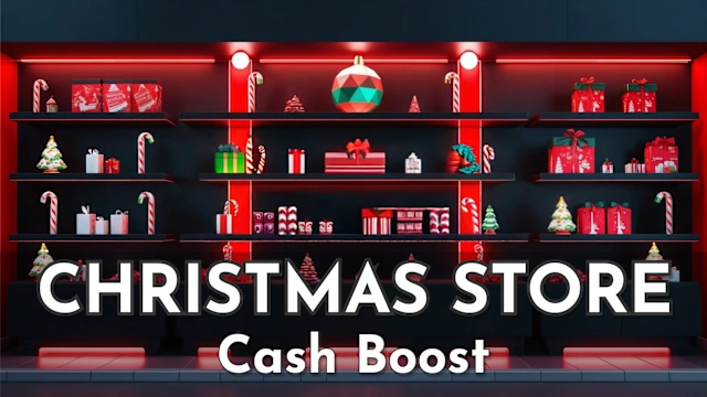 Christmas Store: Cash Boost