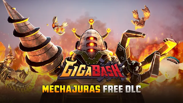 GigaBash - MechaJURAS Free DLC