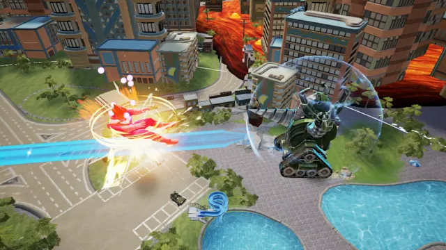 GigaBash - MechaJURAS Free DLC screenshot 5