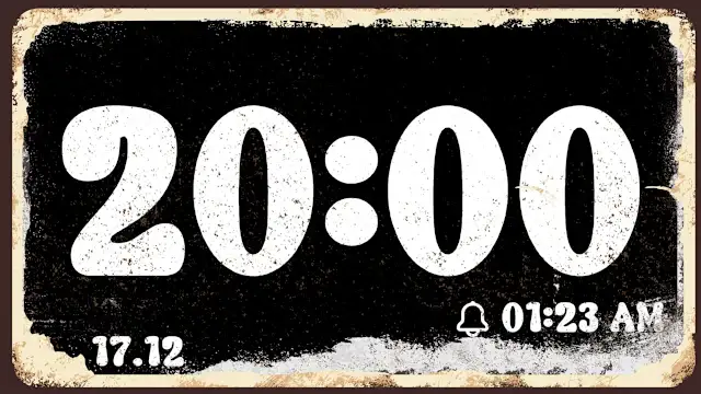 Old Survivalist Clock screenshot 0