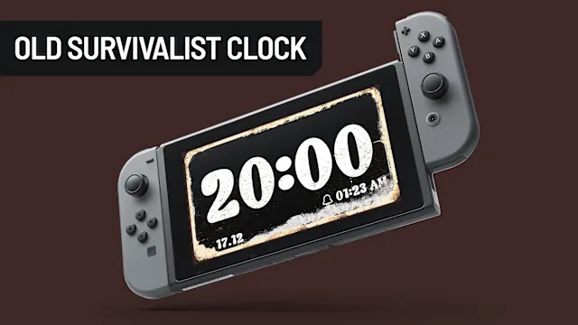 Old Survivalist Clock