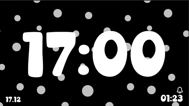 Dots Everywhere Clock screenshot 0