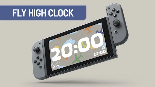 Fly High Clock