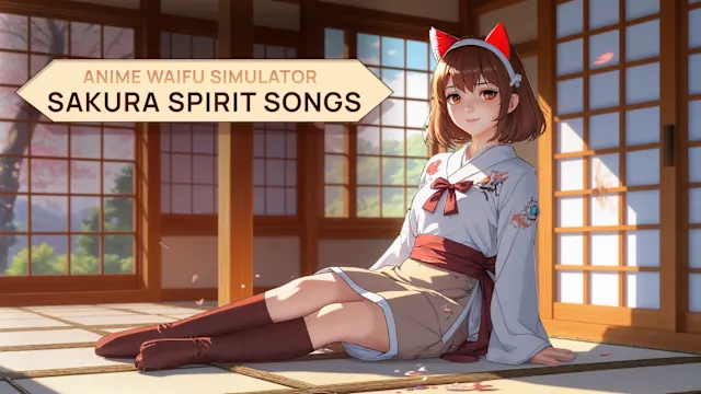 Anime Waifu Simulator: Sakura Spirit Songs