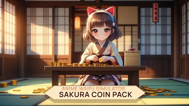 Anime Waifu Simulator: Sakura Coin Pack