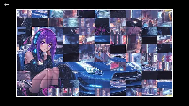 Anime Girls: JDM Car Passion Puzzle The Street Kings screenshot 1