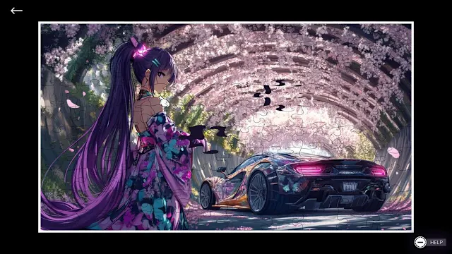 Anime Girls: JDM Car Passion Puzzle Gearheads and Glamour screenshot 4