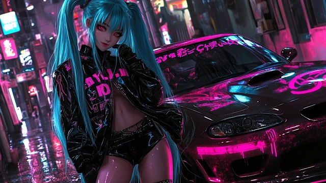 Anime Girls: JDM Car Passion Puzzle Gearheads and Glamour screenshot 3