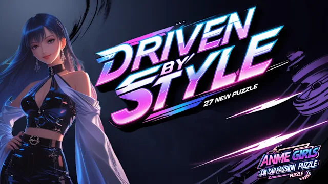 Anime Girls: JDM Car Passion Puzzle Driven by Style