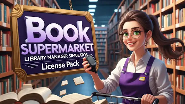 Book Supermarket: Library Manager Simulator License Pack