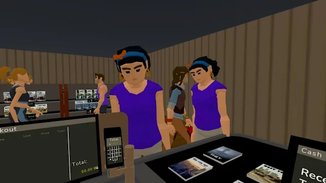 Book Supermarket: Library Manager Simulator Cash Grow screenshot 1