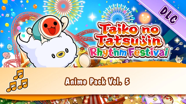 Taiko no Tatsujin: Rhythm Festival - Anime Pack Vol. 5