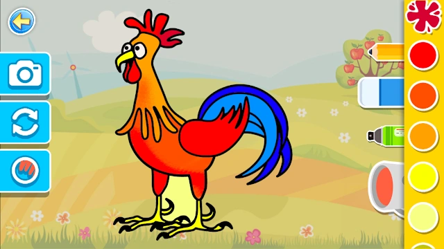 Farm Animals Coloring Games for Kids Fun Drawing Play 2+ years screenshot 1