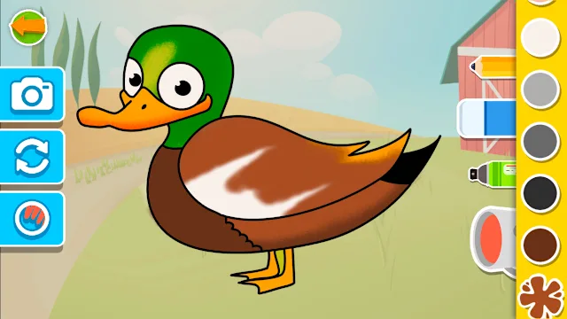 Farm Animals Coloring Games for Kids Fun Drawing Play 2+ years screenshot 5