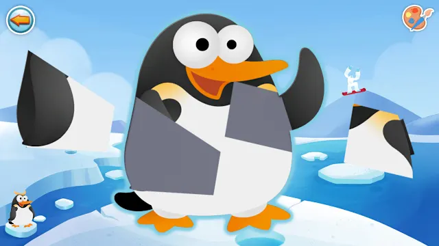 Sea Animals Puzzle Games for Toddlers Baby Matching & Learning screenshot 2