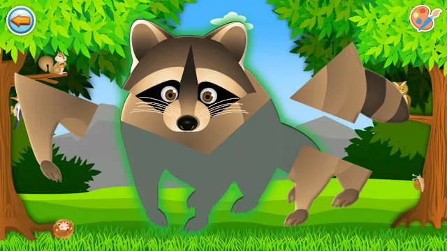 Savanna Animals Painting for Kids Coloring Fun Games 3+ 4+ screenshot 2