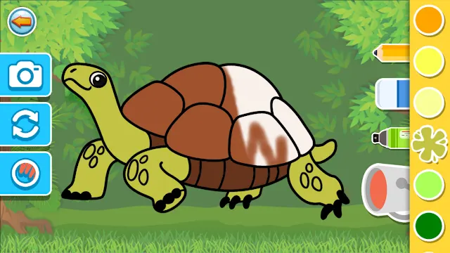 Savanna Animals Painting for Kids Coloring Fun Games 3+ 4+ screenshot 5