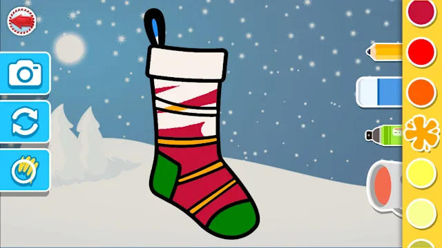 Christmas Coloring Santa Claus Drawings & Fun Games for kids 2+ screenshot 5