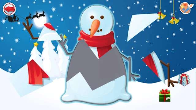 Christmas Coloring Santa Claus Drawings & Fun Games for kids 2+ screenshot 2