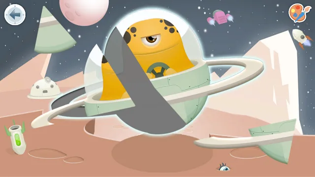 Space Puzzles Games for Kids toddlers and girls Ages 1-7 screenshot 0