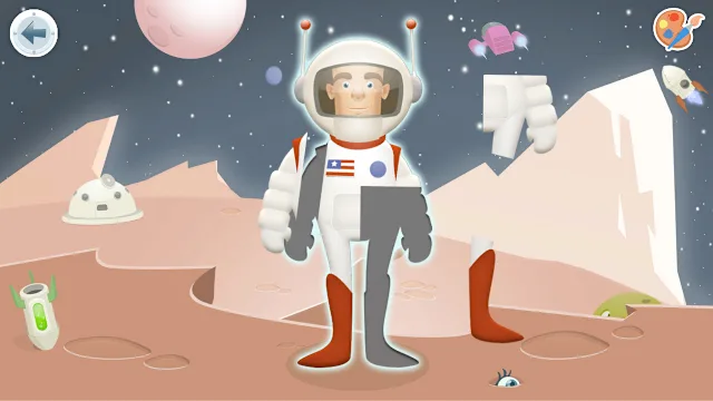 Space Puzzles Games for Kids toddlers and girls Ages 1-7 screenshot 4