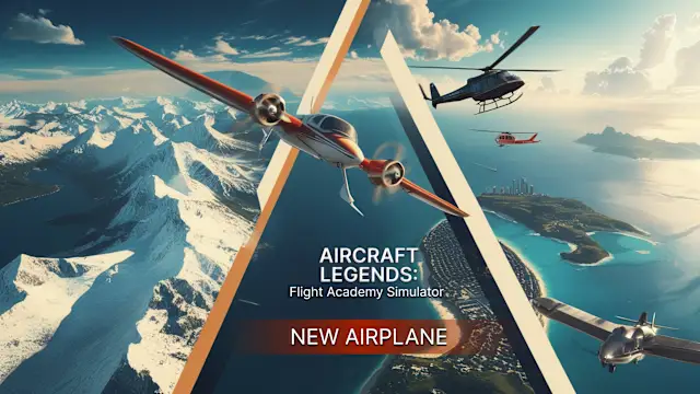 Aircraft Legends: Flight Academy Simulator NEW AIRPLANE