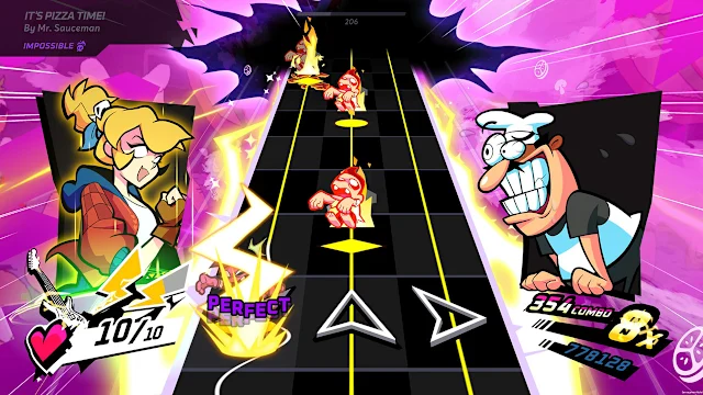 Rift of the NecroDancer: Pizza Tower - "It's Pizza Time!" screenshot 5