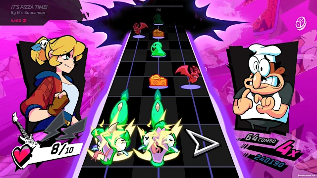 Rift of the NecroDancer: Pizza Tower - "It's Pizza Time!" screenshot 3