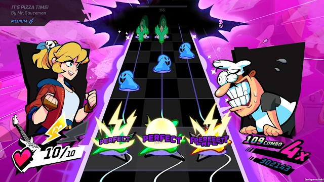 Rift of the NecroDancer: Pizza Tower - "It's Pizza Time!" screenshot 2