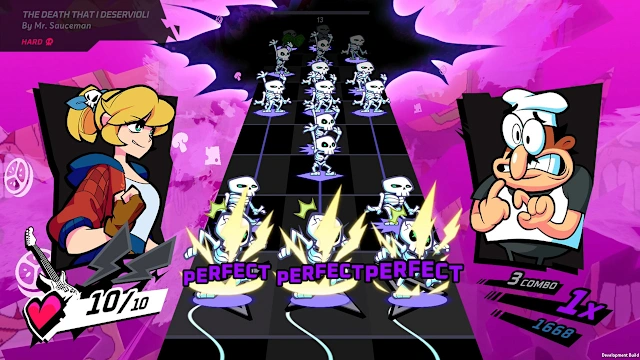 Rift of the NecroDancer: Pizza Tower - "The Death That I Deservioli" screenshot 2