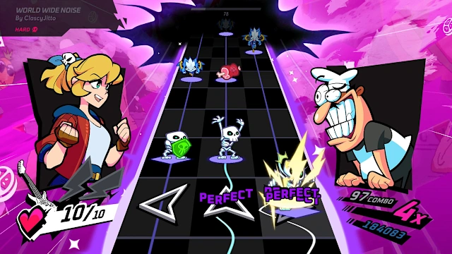 Rift of the NecroDancer: Pizza Tower - "World Wide Noise" screenshot 3