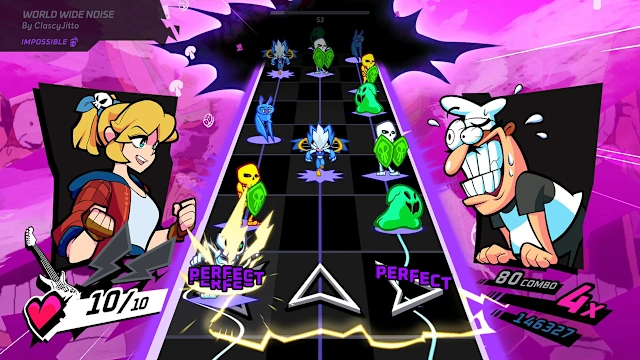 Rift of the NecroDancer: Pizza Tower - "World Wide Noise" screenshot 6