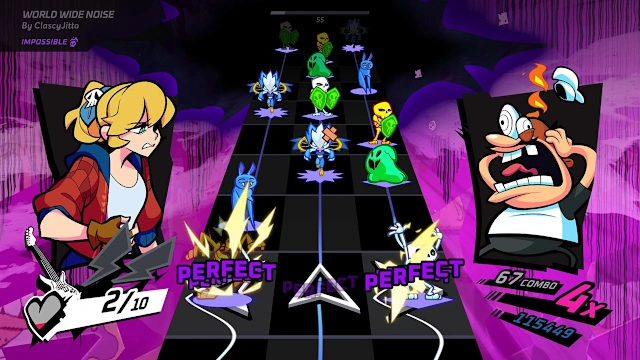 Rift of the NecroDancer: Pizza Tower - "World Wide Noise" screenshot 5
