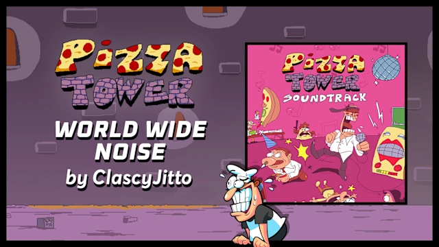 Rift of the NecroDancer: Pizza Tower - "World Wide Noise"